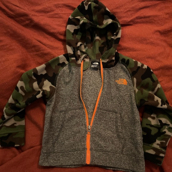 The North Face fleece zip up 3t - Picture 5 of 5